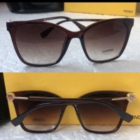 Fendi 2020 дамски слънчеви очила с лого, снимка 1 - Слънчеви и диоптрични очила - 28386559
