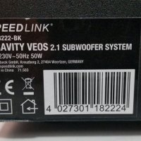 Аудио система за компютър Speed Link sl-8222-bk, снимка 6 - Аудиосистеми - 29041620