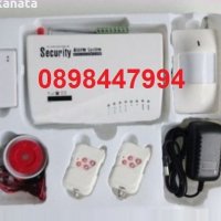 Безжична алармена система Gsm-Sim за дома, офиса, вилата, магазина, снимка 1 - Други - 22033181