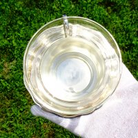 Посребрена чаша с чиния Quist W.Germany , снимка 5 - Чаши - 33341119
