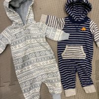 2бр пролетни гащеризона Carters 3m, снимка 1 - Бебешки гащеризони - 28521011