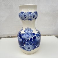 Ръчно рисувана полска ваза. №2309, снимка 2 - Антикварни и старинни предмети - 36699681