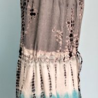 Двупластова индийска памучна рокля / голям размер , снимка 3 - Рокли - 28430458