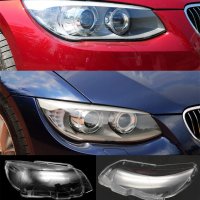 Стъкла капаци за фарове BMW E92 10-13 Фейслифт E92 10-13 , снимка 1 - Части - 40216561
