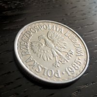 Mонета - Полша - 1 злота | 1985г., снимка 2 - Нумизматика и бонистика - 33202453