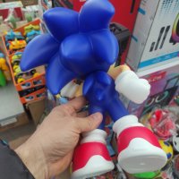 Голяма PVC СОНИК фигурка на героя Sonic Hedgehog, снимка 4 - Други - 40403919