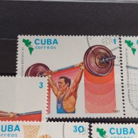 Пощенски марки чиста комплектна серия Спорт Панамерикански игри 1983г. Пощта Куба- 22530, снимка 5 - Филателия - 36662793