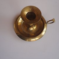 Страхотен православен бронзов свещник , снимка 3 - Антикварни и старинни предмети - 43533475