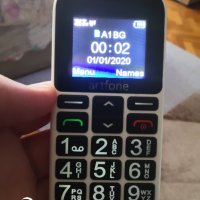 Телефон за възрастни Artfone CS188, две сим карти, зарядно и кабел , снимка 1 - Телефони с две сим карти - 43512280