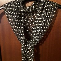 Дамски комплект шал и ръкавици без пръсти мрежести, снимка 2 - Ръкавици - 27597284