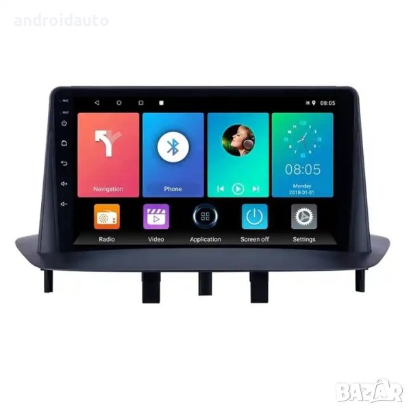 Renault Megane/Fluence 2008-2014 Android Mултимедия/Навигация, снимка 1