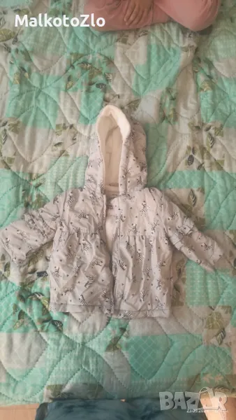 Яке , грейка / ескимос 3-6м ,6-9м Яке George 3-6m -35лв Розово яке 30лв Ескимос 6-9м - 40лв, снимка 1