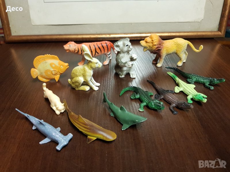 Пластмасови играчки фигурки животни., снимка 1