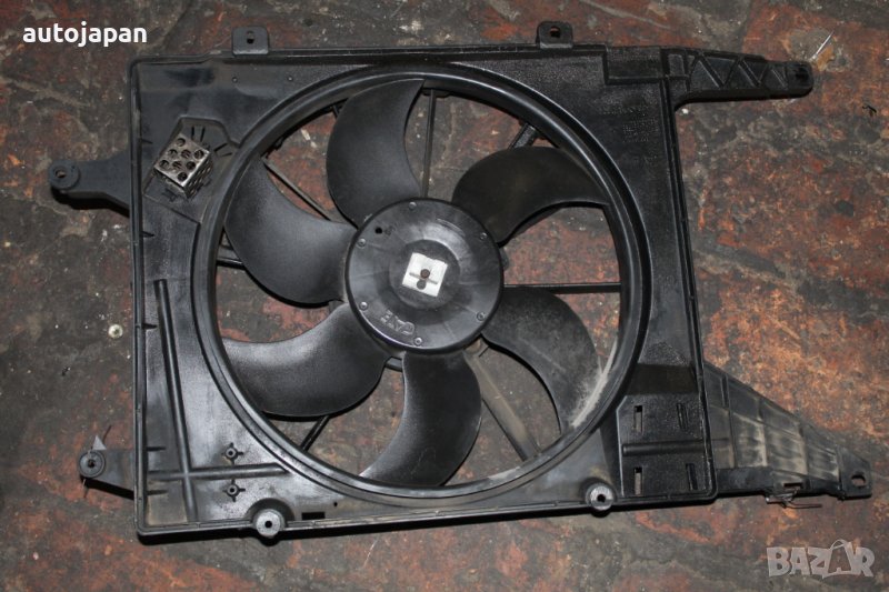Перка охлаждане двигател радиатор климатик Рено сценик 1.9дци 102кс 02г Renault scenic 1.9dci 102hp , снимка 1