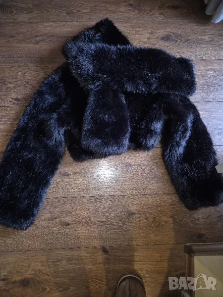 Pinko късо пухкава палто, снимка 1