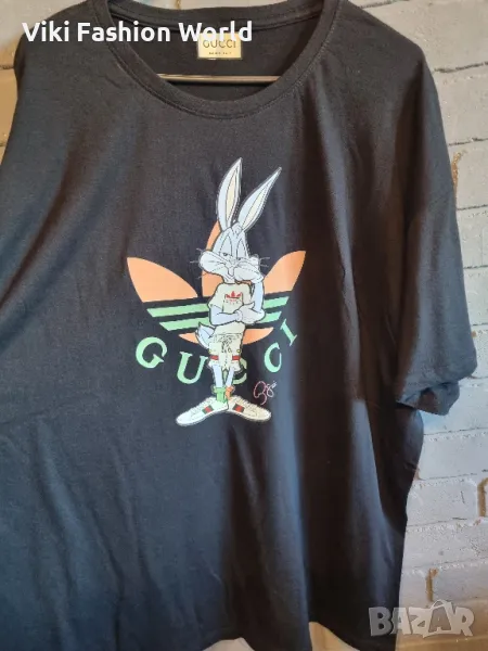 Gucci дамска тениска в черно, снимка 1