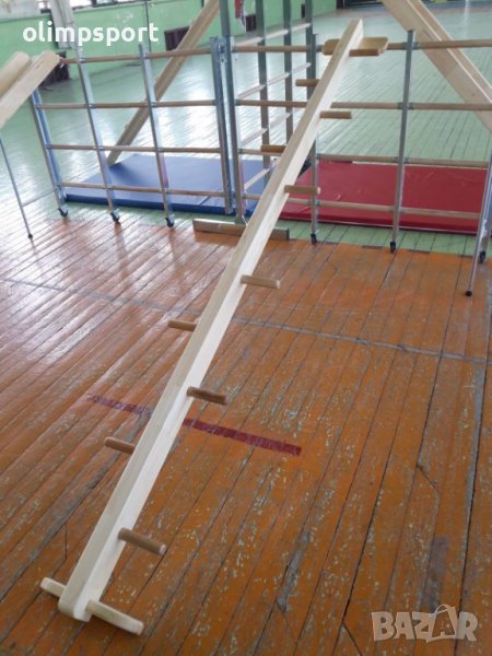 Зиг-заг стълбичка е аксесоар за шведска стена, снимка 1