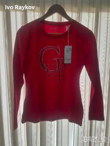 Тениска , дълаг ръкав , GUESS ,нова ,оригинална , снимка 1