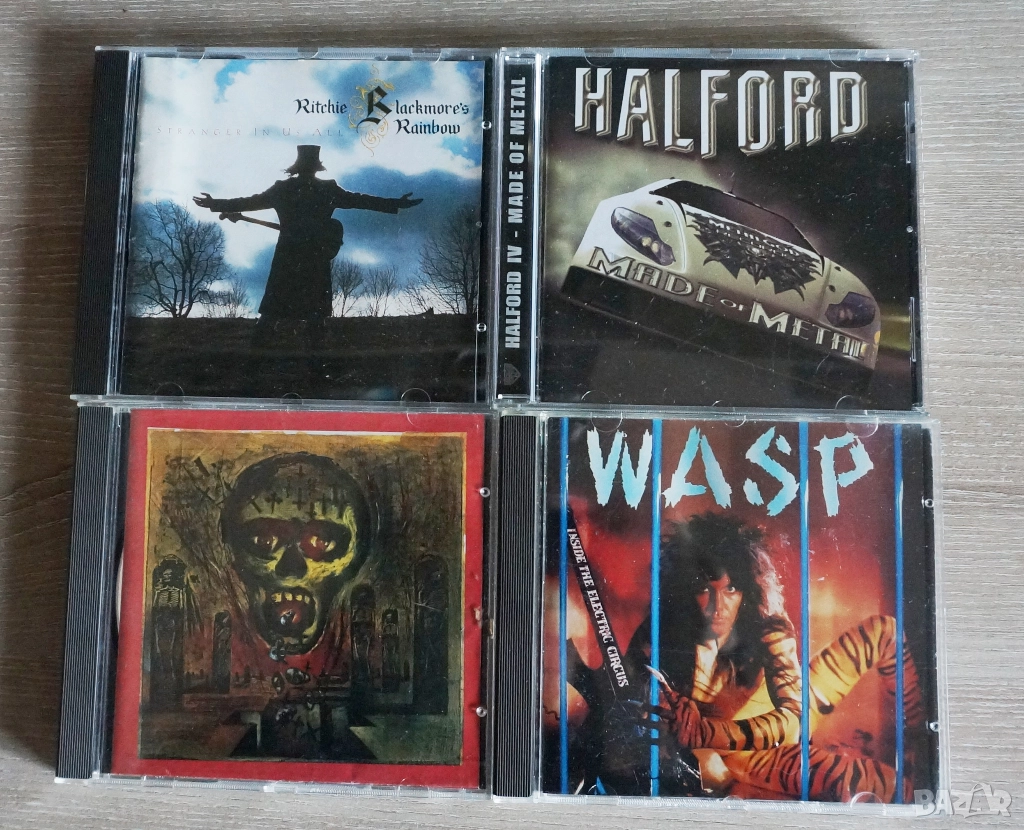 WASP,SLAYER..Оригинални дискове от Германия,в много добро състояние! 19 лв за бр!, снимка 1