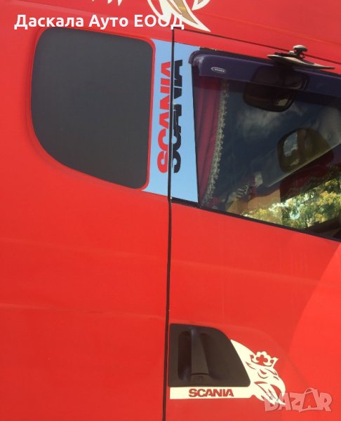 Комплект декорация дръжка и врата на Скания SCANIA R P G T 2004-2016г. , снимка 1