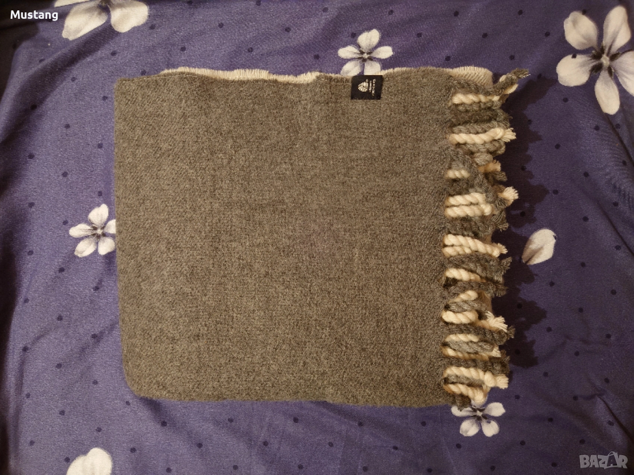 Вълнено одеяло от JYSK, снимка 1