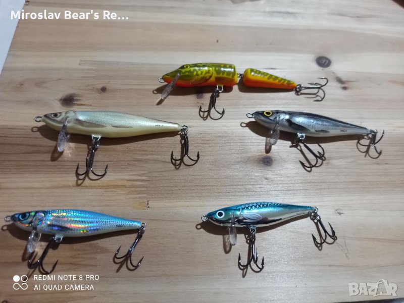 Нов Лот Воблери "Salmo" Poland , снимка 1