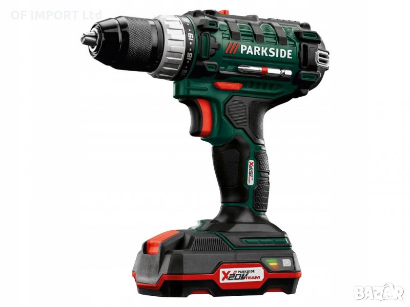 НОВ Професионален Винтоверт PARKSIDE 20V Li-Ion 2Ah, снимка 1