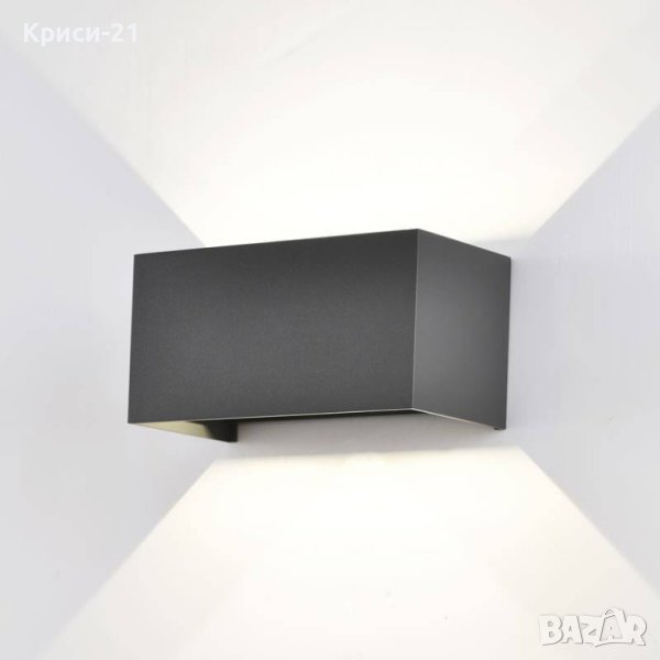 Стенна лампа MANTRA Davos Double LED 24w IP54, снимка 1