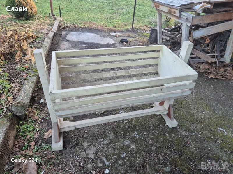 Антика,детско креватаче , снимка 1