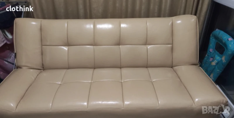 Кожен диван, снимка 1