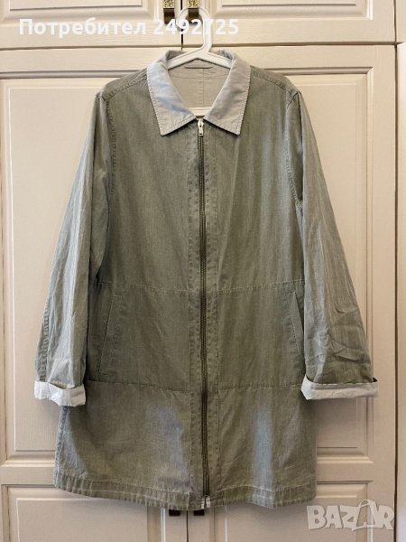 Ветровка палто светло зелено, снимка 1