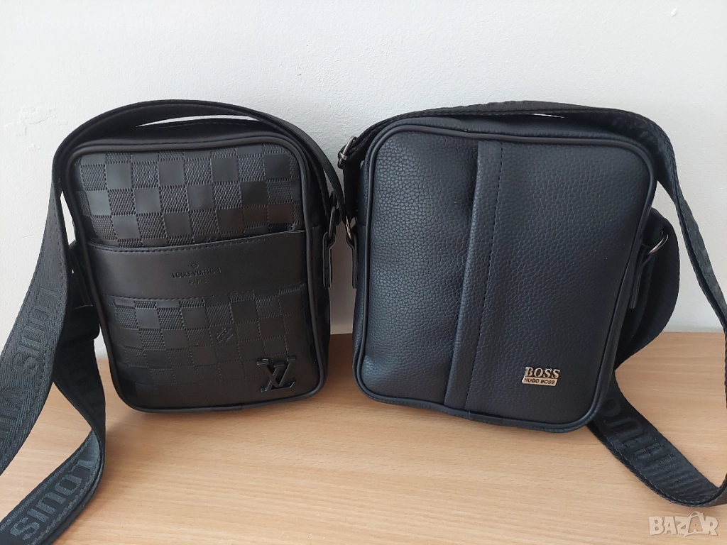 Мъжка чанта през рамо hugo boss,louis vuitton код 14, снимка 1