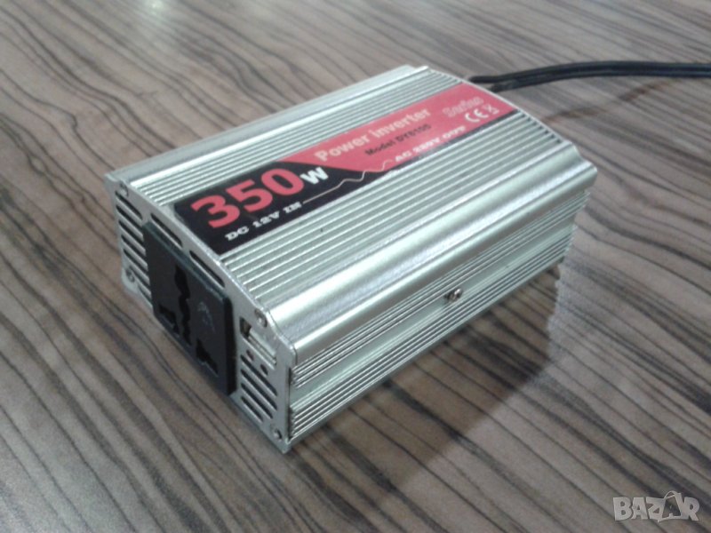 Инвертор за кола +USB 12V -220V 350W , снимка 1