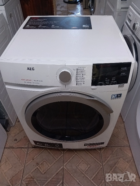 Сушилня с термопомпа АЕГ Aeg Series 8000 A+++ 8кг 2 години гаранция!, снимка 1