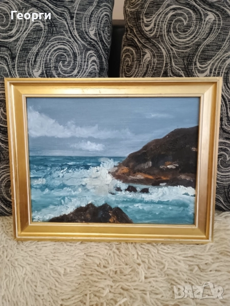 Картина масло на платно-54, снимка 1