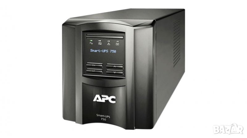 UPS APC SMT750IC/750VA/6x IEC C13/SmartSlot/LAN/LCD/2x нови батерии, снимка 1