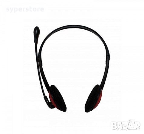 Слушалки с микрофон за компютър лаптоп Digital One SP00190 km-500 класически 2х3.5mm ст. Жак, снимка 1