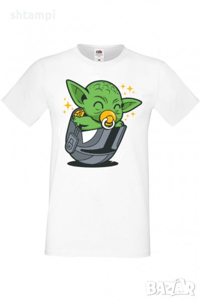Мъжка тениска Star Wars baby yoda 3,Междузвездни войни,Филм,Изненада,Подарък,Повод,, снимка 1