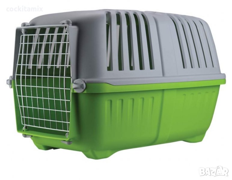 Транспортна чанта Пратико 1 с метална врата зелена 48 / 31.5 / 33 височина , снимка 1