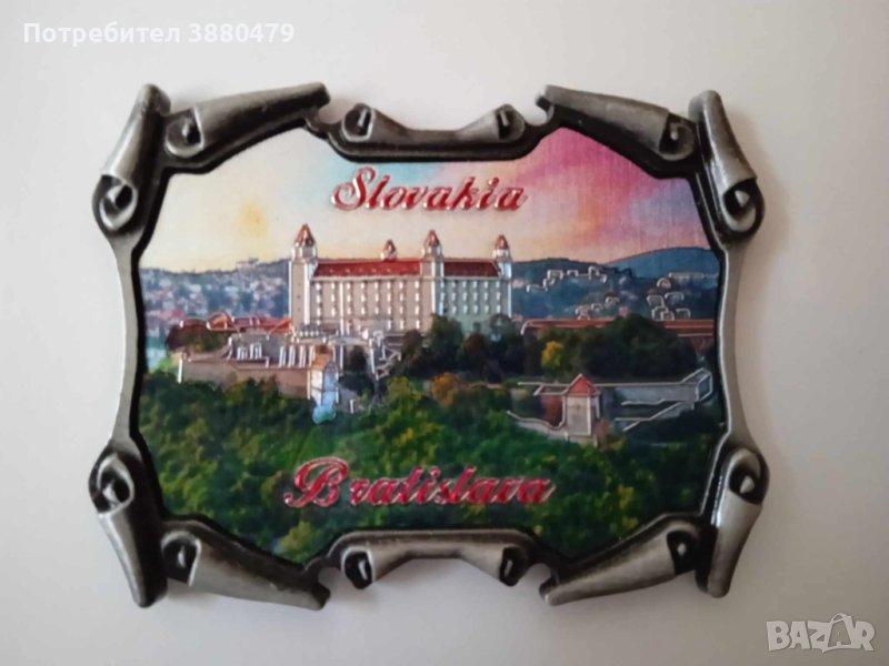 метален магнит от Словакия, снимка 1