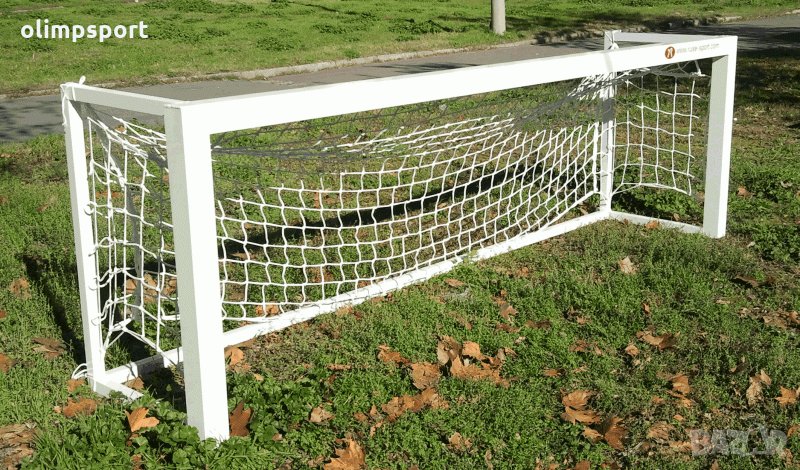 Врата за водна топка от алуминиев профил 80х80 мм, изцяло заварена нова Размер – 3х0,9 м или по жела, снимка 1