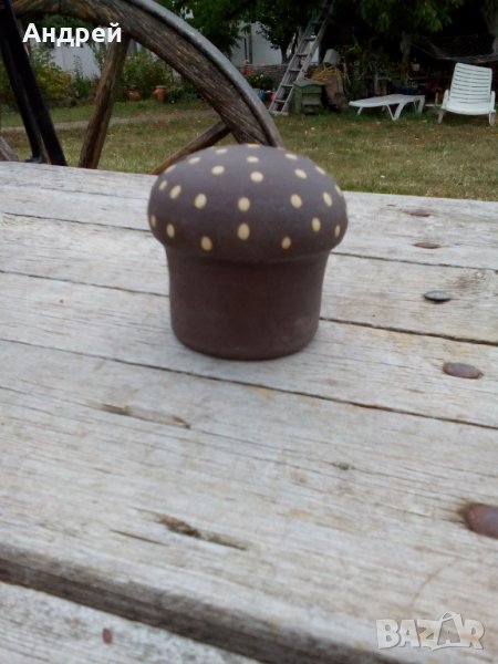 Стара керамична касичка, снимка 1