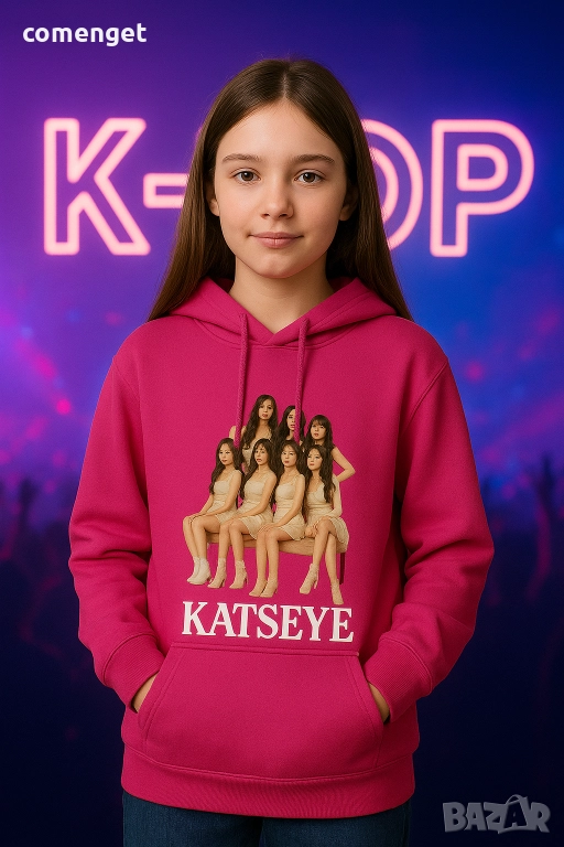 Суичъри Hoodie KATSEYE K-POP 5 модела. СУПЕР Качество, снимка 1