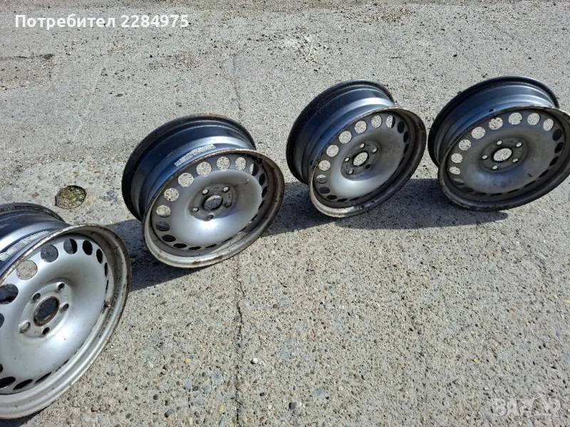 железни джанти за ваг групата, снимка 1