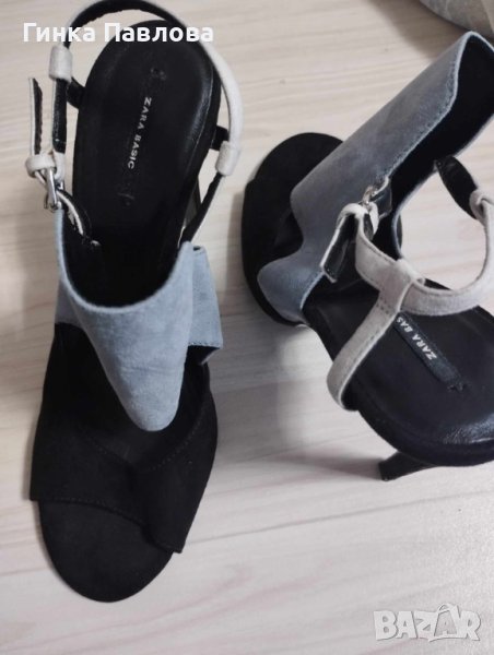 Zara-дамски сандали №39, снимка 1
