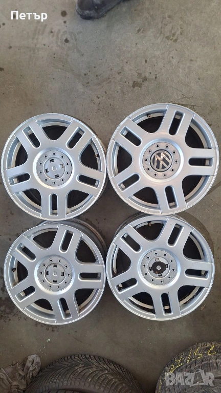 ОРИГИНАЛНИ ДЖАНТИ ЗА ФОЛСВАГЕН 5Х100Х57.1-16 ЦОЛА, снимка 1