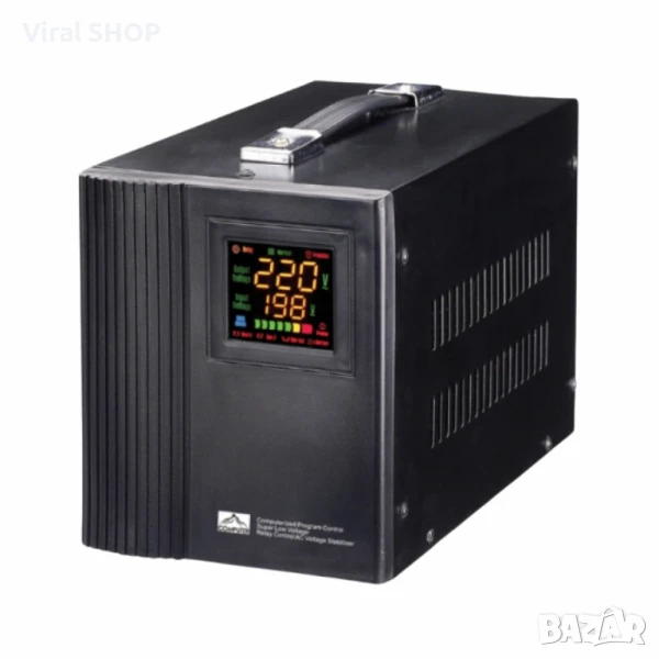 Стабилизатор със серво MOTOP RAGGIE 1500VA/2000VA – Защита от напреженови колебания, снимка 1