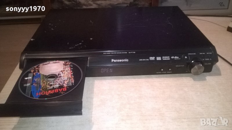 panasonic sa-pt150 dvd receiver-внос швеицария, снимка 1