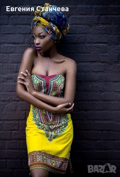 африканска рокля африка аксесоари, снимка 1