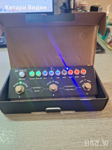 Продавам процесор за китара Cube Baby M-Vave , снимка 1